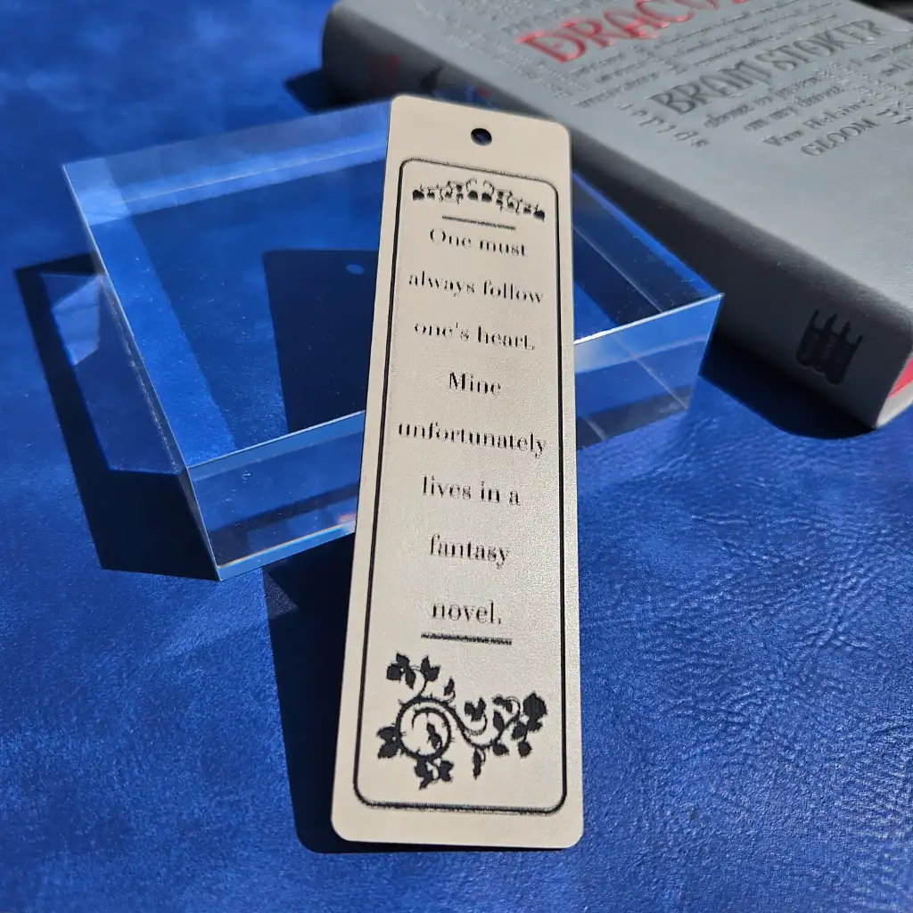 "Follow Heart" Bookmark
