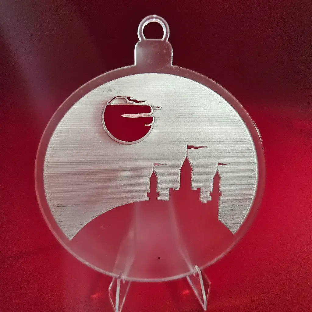 Castle Christmas Oornament