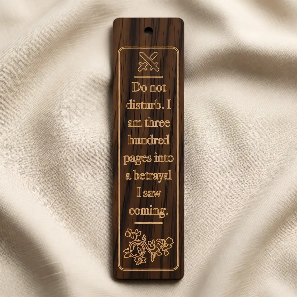 "Do not Disturb" Bookmark