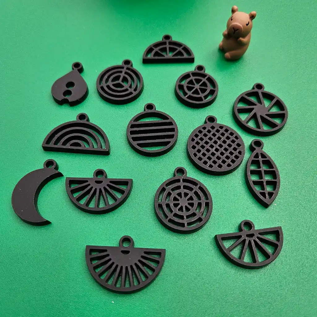 Circles Geometric Earrings