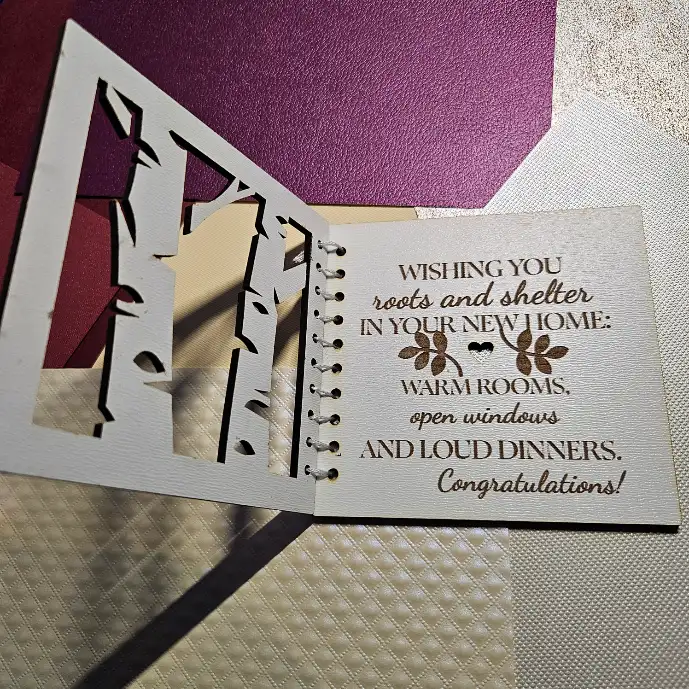 Wooden Postcards - 6 variants inside