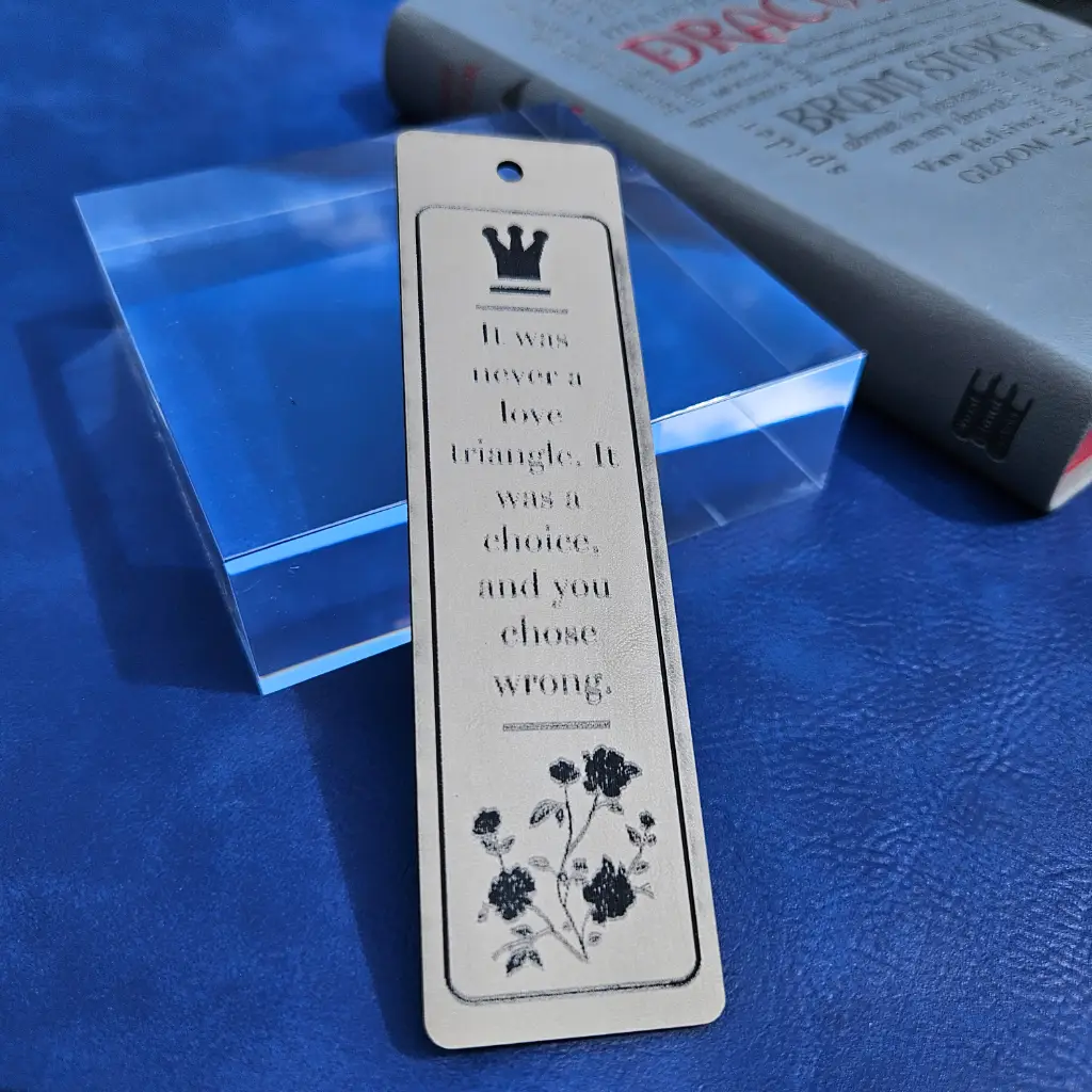 "Love Triangle" Bookmark