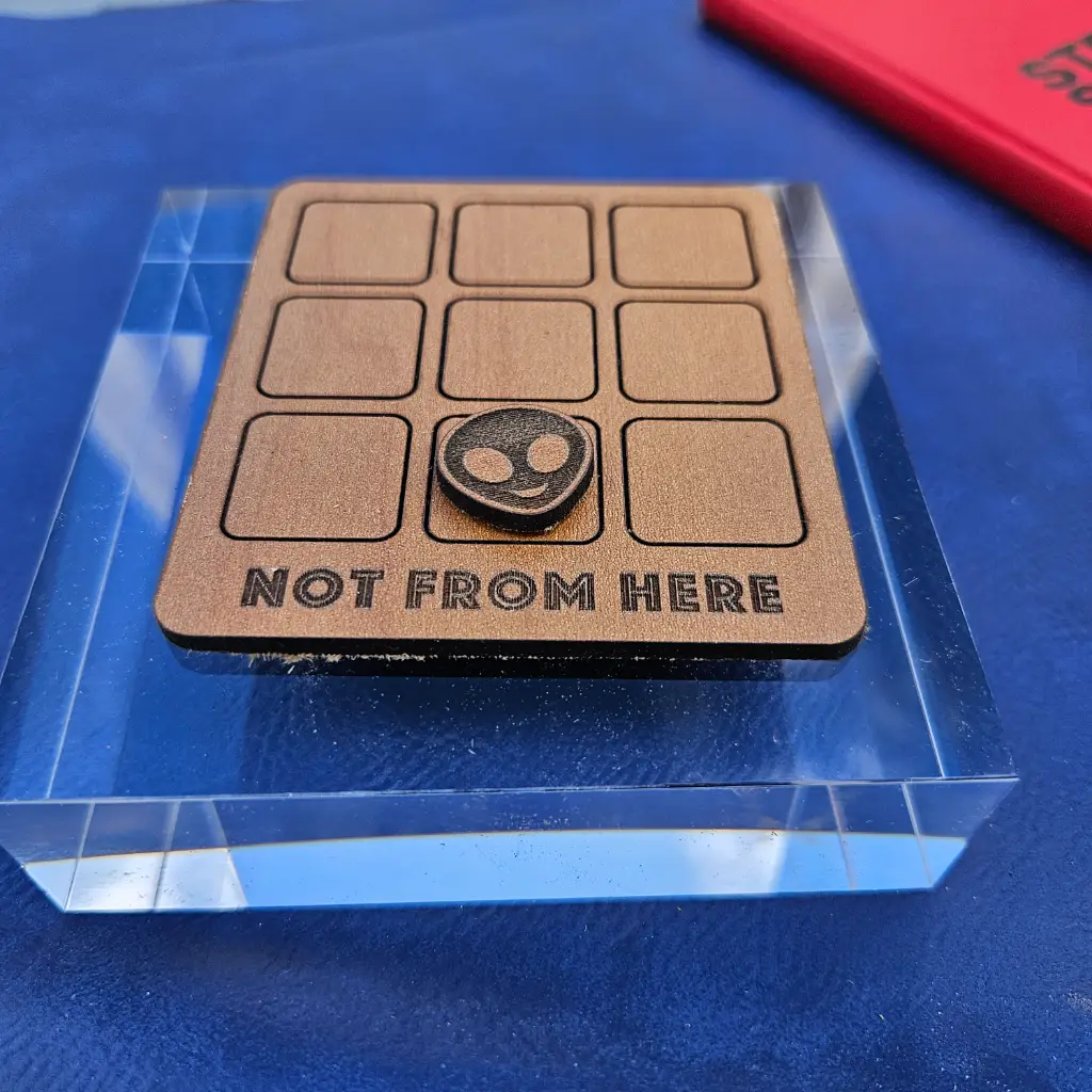 "Not From Here" Tic Tac Toe