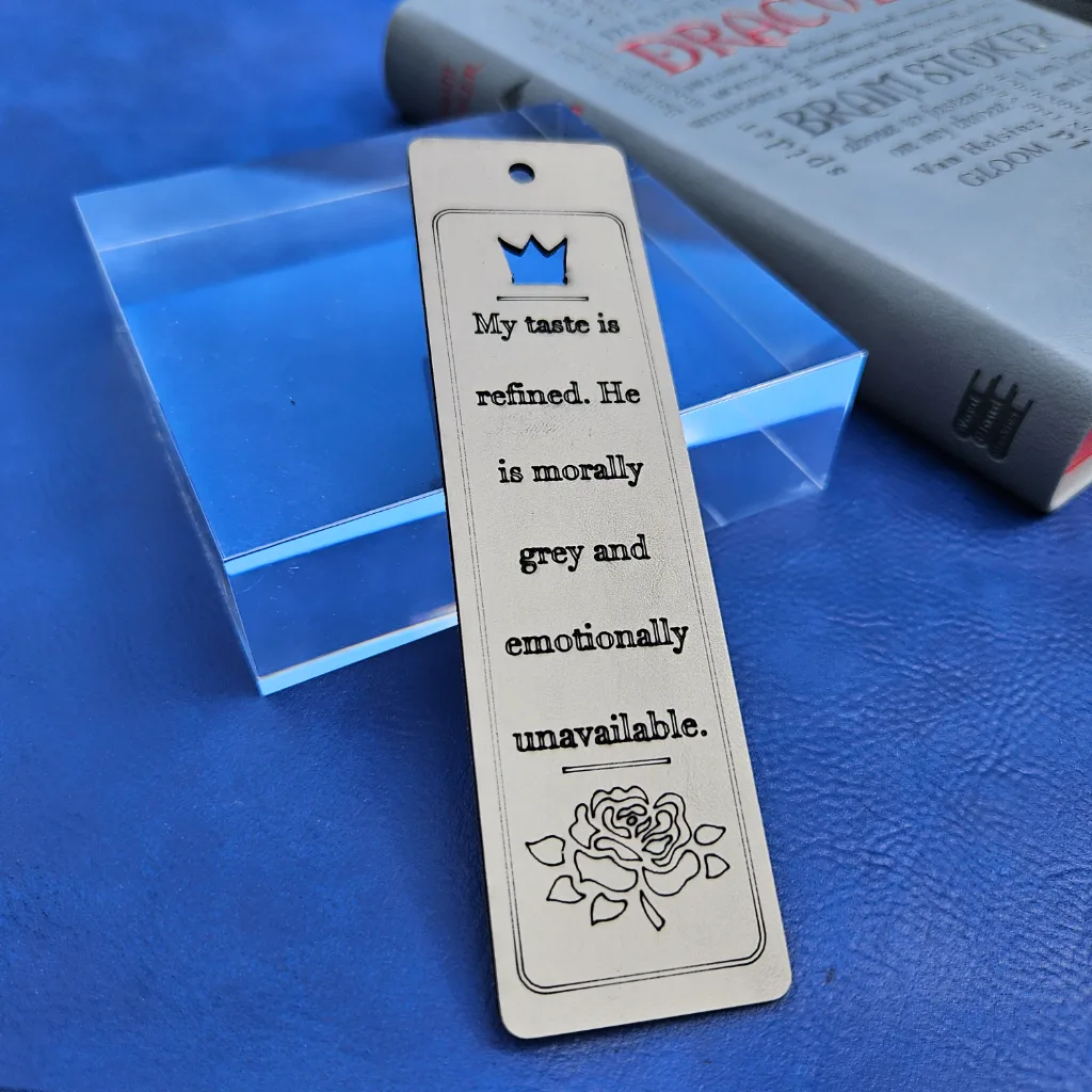 "Morally Grey" Bookmark