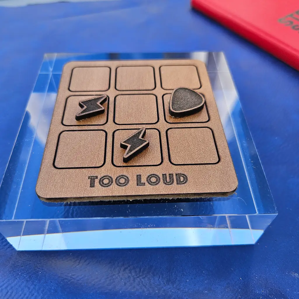 "Too Loud" Tic Tac Toe
