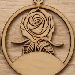 Rose Ornament