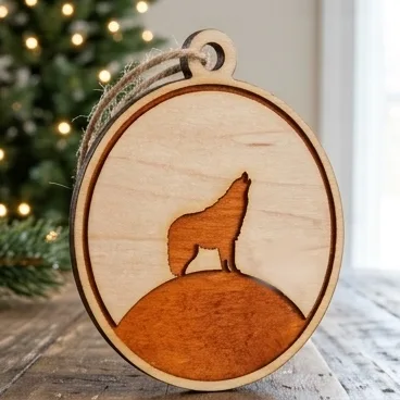 Wolf Ornament