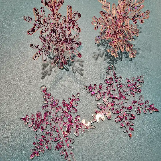 3D Snowflakes Ornament